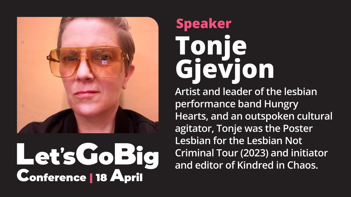 Join Tonje, and other amazing lesbians from around the world, at the biggest event of the year for LGB people.

Get your ticket here 👇
eventbrite.co.uk/e/lgb-alliance…