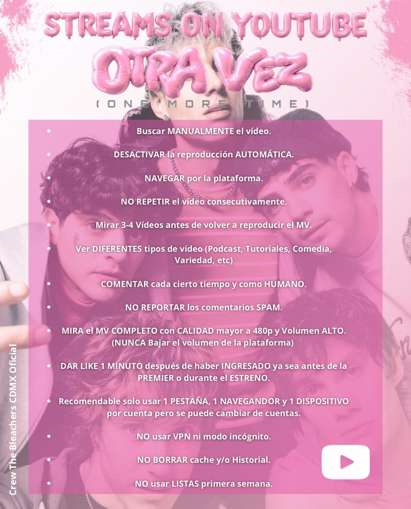 Aqui te dejamos una guía de stream para Spotify y YouTube para reproducir OTRA VEZ (ONE MORE TIME) 💕 <a href="/cd9/">CD9</a> <a href="/alannavarro/">Alan Navarro</a> <a href="/alongmusic/">ALONG</a> <a href="/JosDice/">Jos Canela</a> <a href="/bryanmouque/">Bryan Mou</a> <a href="/freddyleyva/">Freddy Leyva</a>