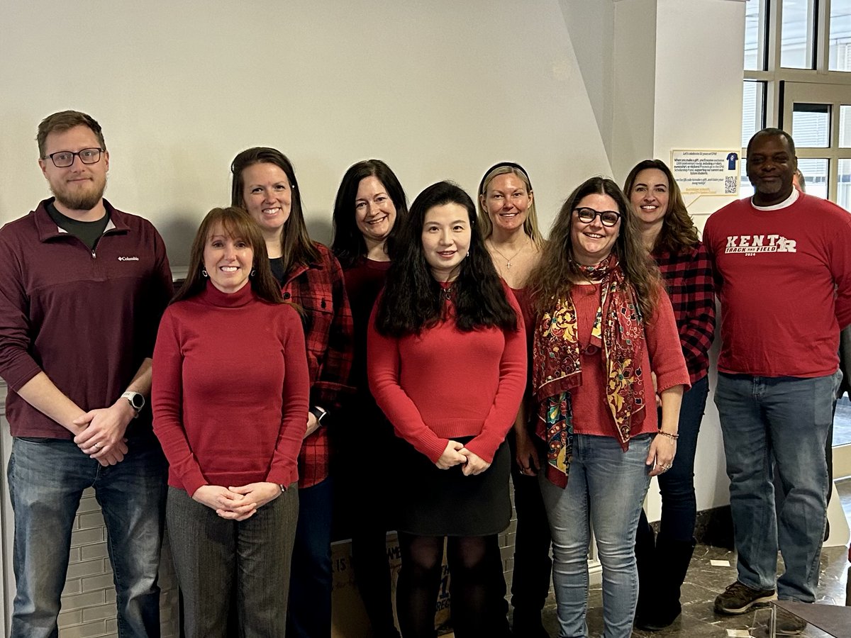 Happy National Wear Red Day from the College of Public Health! ❤️
Today, we wear red to raise awareness about heart disease, the leading cause of death in the U.S.  Join us in wearing red and taking steps toward a heart-healthy future!

#WearRedDay #HeartHealth #KentCPH