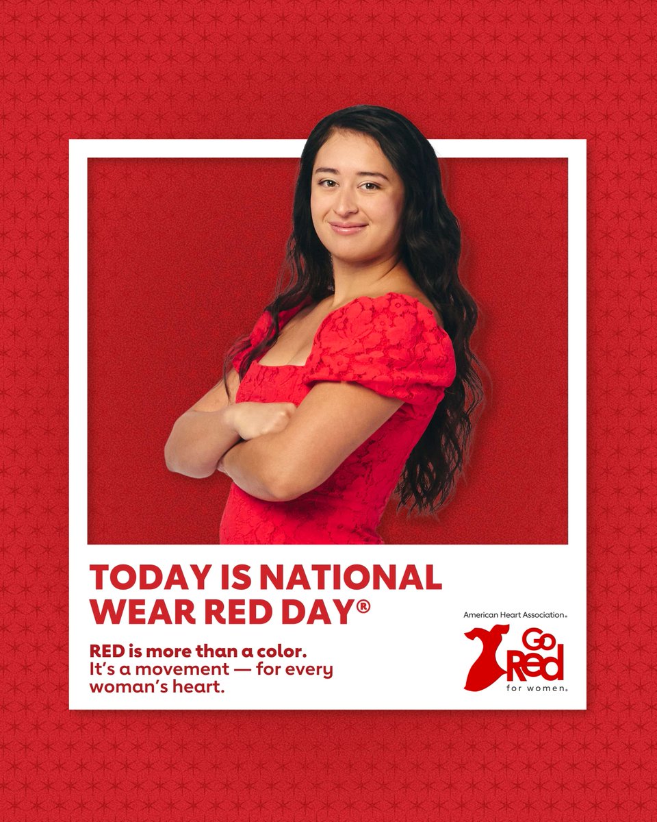 KeystoneYork's tweet image. Today, February 6th, is National Wear Red Day. Go Red For Women today in support of women's heart health! 

#KeystoneYork #GoRedForWomen #NationalWearRedDay