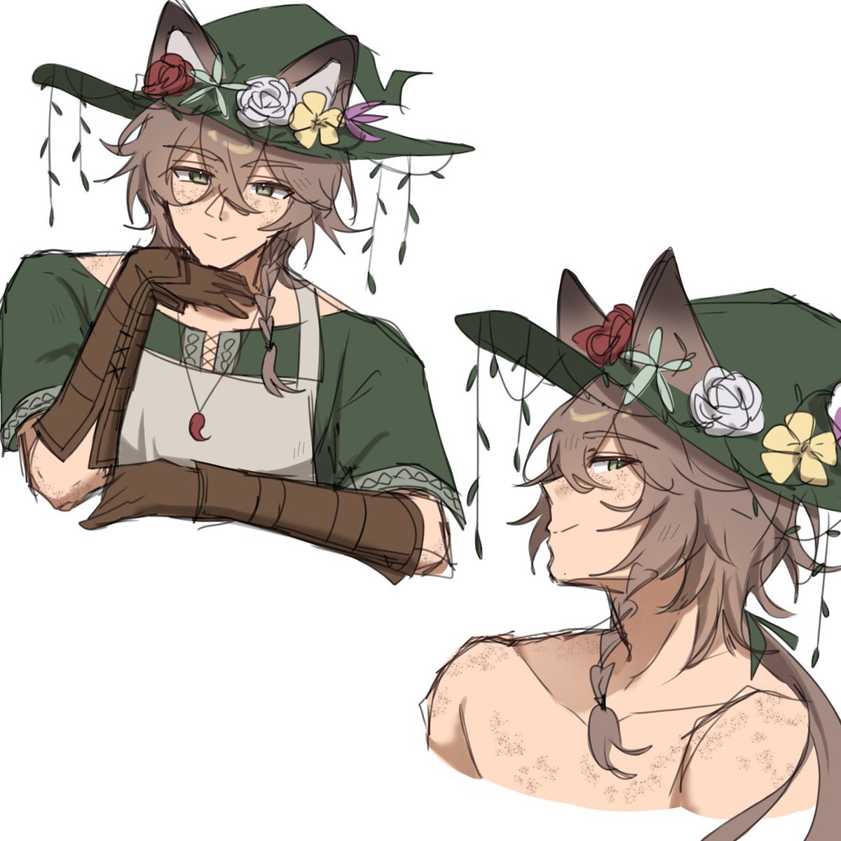 cherrubeam's tweet photo. another attempt at male Gwy #Gwylan #DoL https://t.co/3TZiEdnwK2