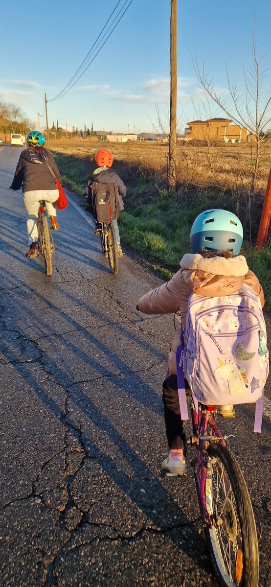 Tos els divendres de l'any #bicibús Espiga