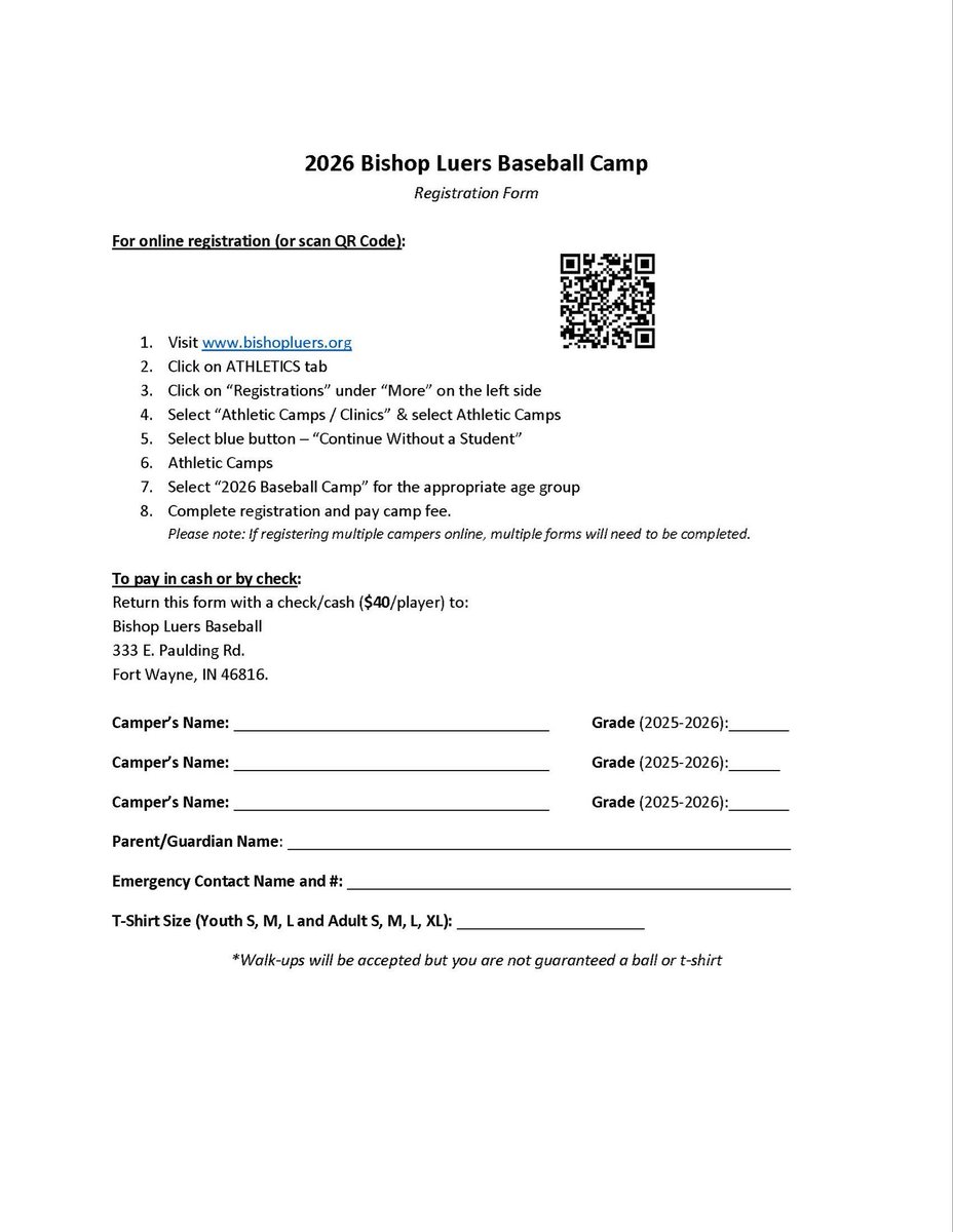 Luers Baseball tweet media