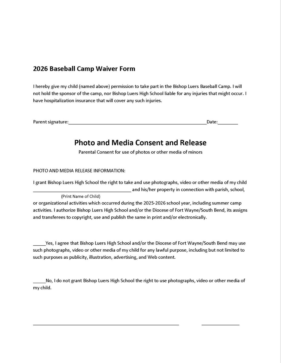 Luers Baseball tweet media