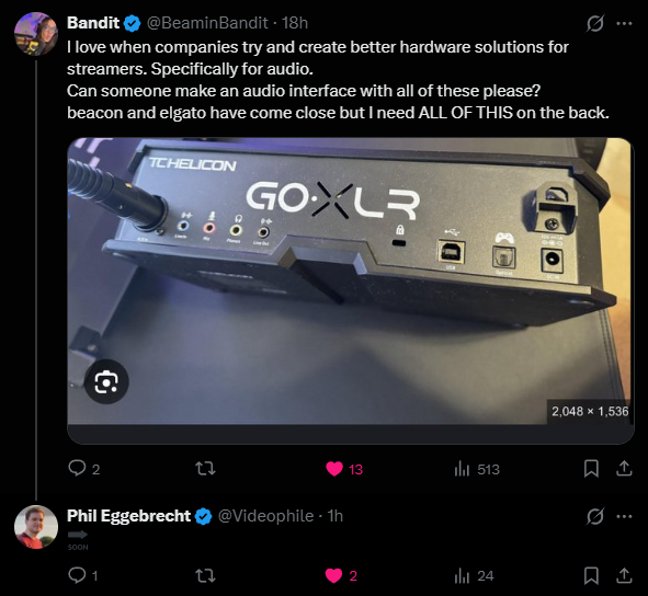 The guys from <a href="/elgato/">Elgato</a> have been dropping hints. I think I speak for the community when I say:

WE READY!😈