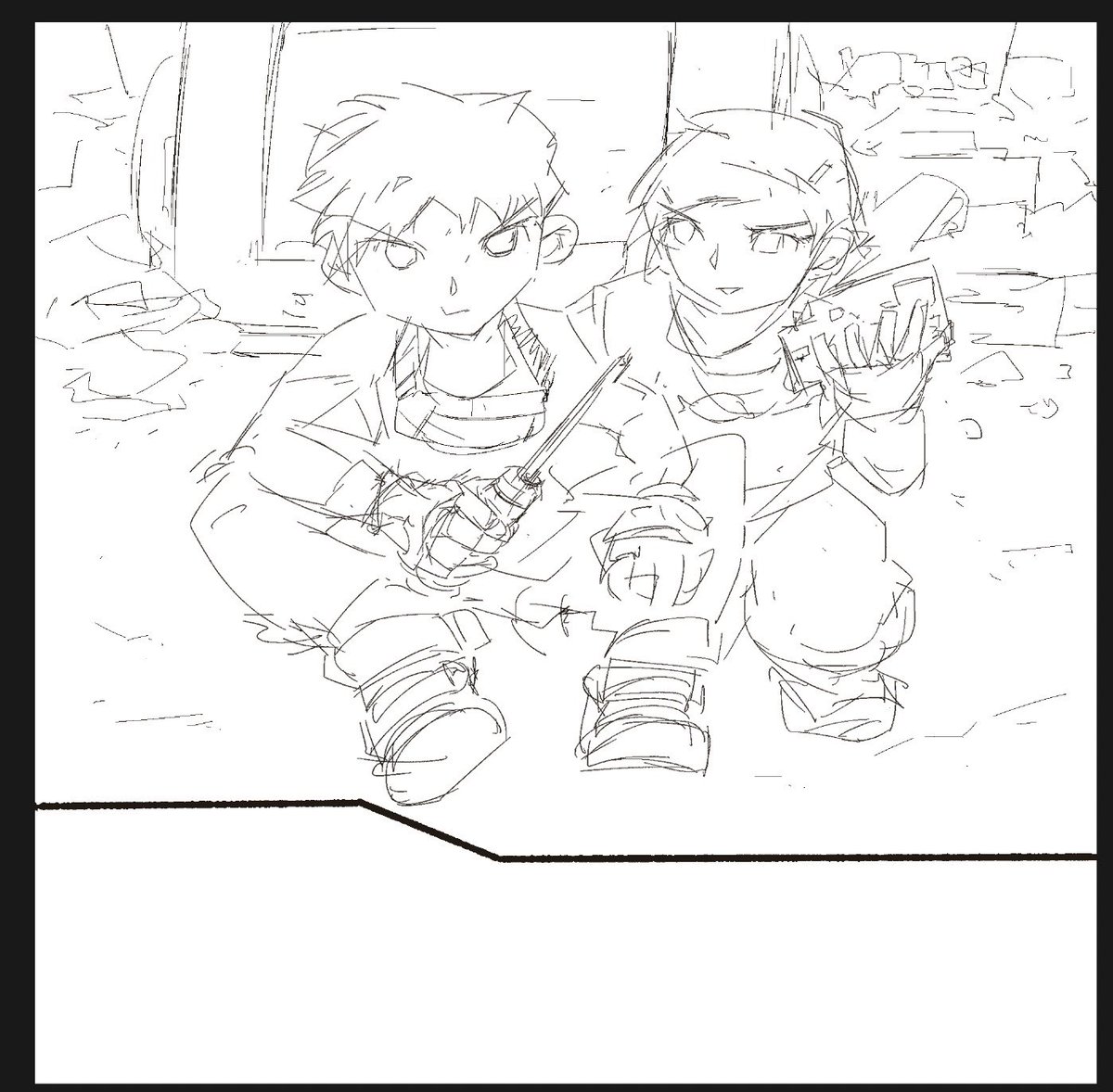 Exploring a new format to retell my characters