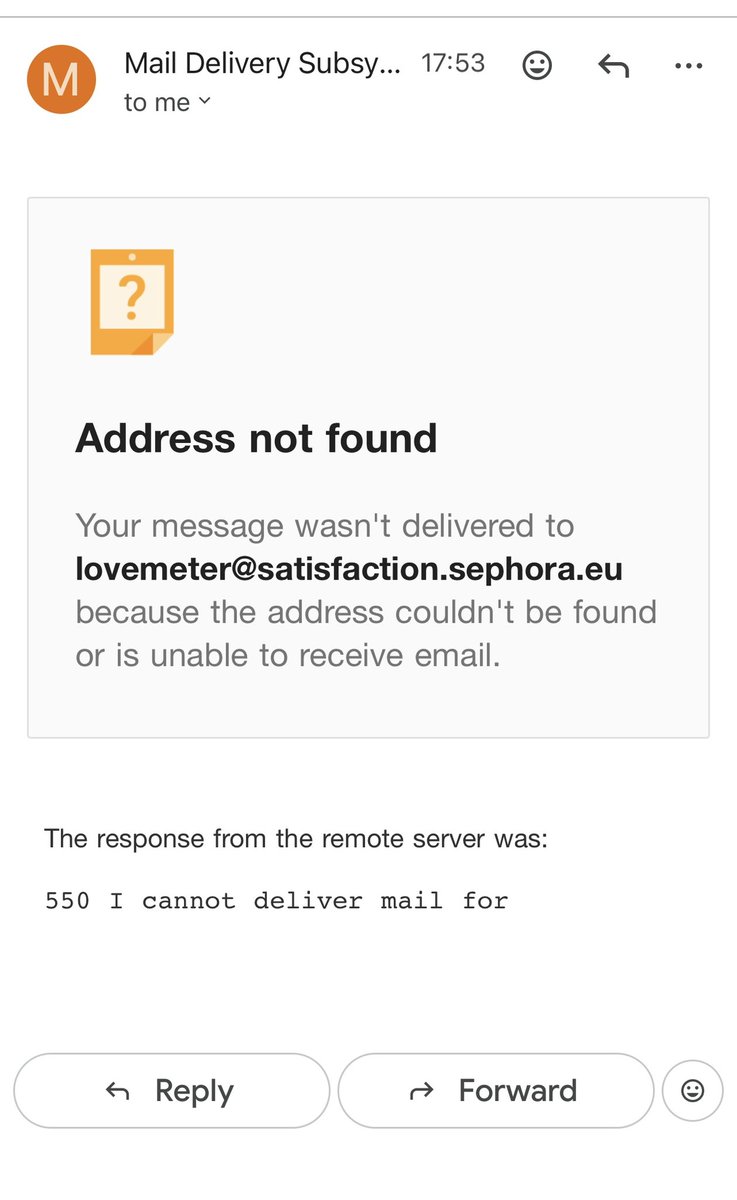 CappucinoA's tweet image. A @SephoraTurkiye store manager emails me to ask for my phone number and see when he can call regarding my complaint. I respond back to receive this 👇
Is this a joke? How can you not be capable of even a simple email transaction? @Sephora