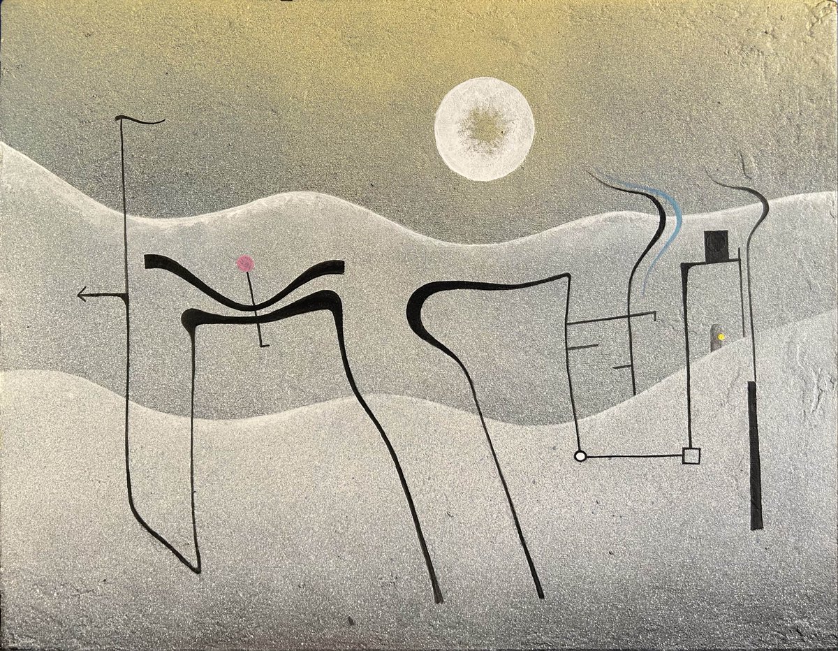 Vestigio, Acrylics on canvas