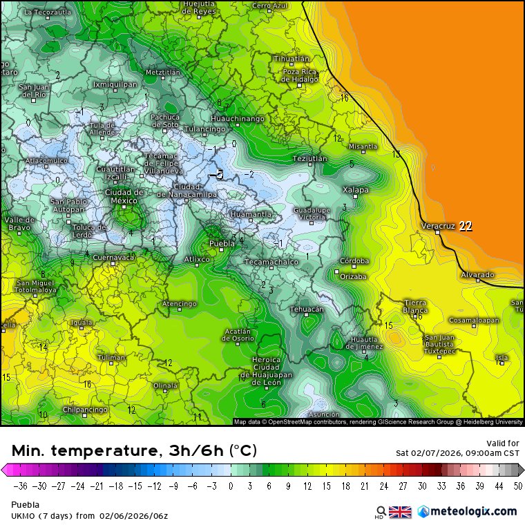 Meteorología Puebla tweet media