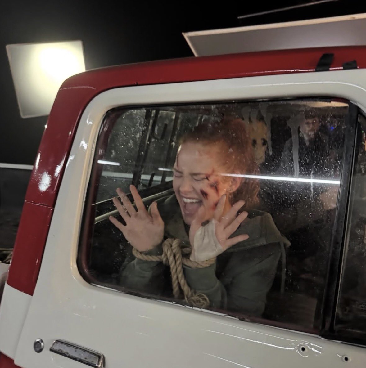 StrangersPortal's tweet photo. Madelaine Petsch via Instagram post 

“The strangers chapter 3 is in theaters today!!!! I've put 4 years of my blood sweat and tears into these movies, I'm so proud of this final installment; I hope you love it as much as l do ❤️ and if you don't then, you're wrong 🥰” https://t.co/hEegsltMz4