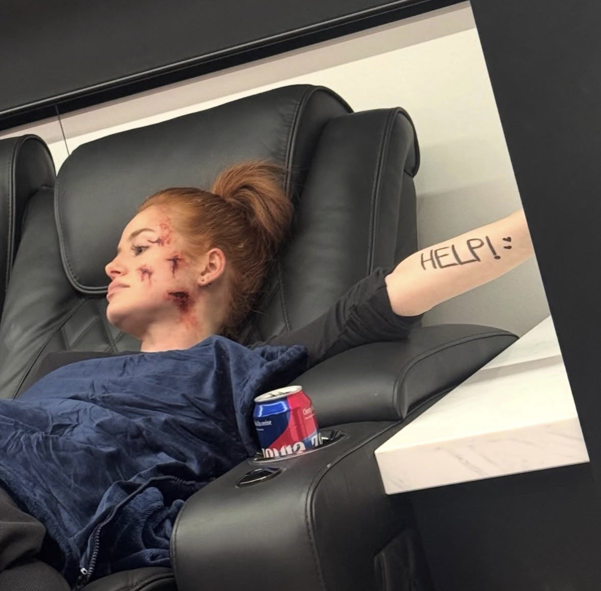 StrangersPortal's tweet photo. Madelaine Petsch via Instagram post 

“The strangers chapter 3 is in theaters today!!!! I've put 4 years of my blood sweat and tears into these movies, I'm so proud of this final installment; I hope you love it as much as l do ❤️ and if you don't then, you're wrong 🥰” https://t.co/hEegsltMz4