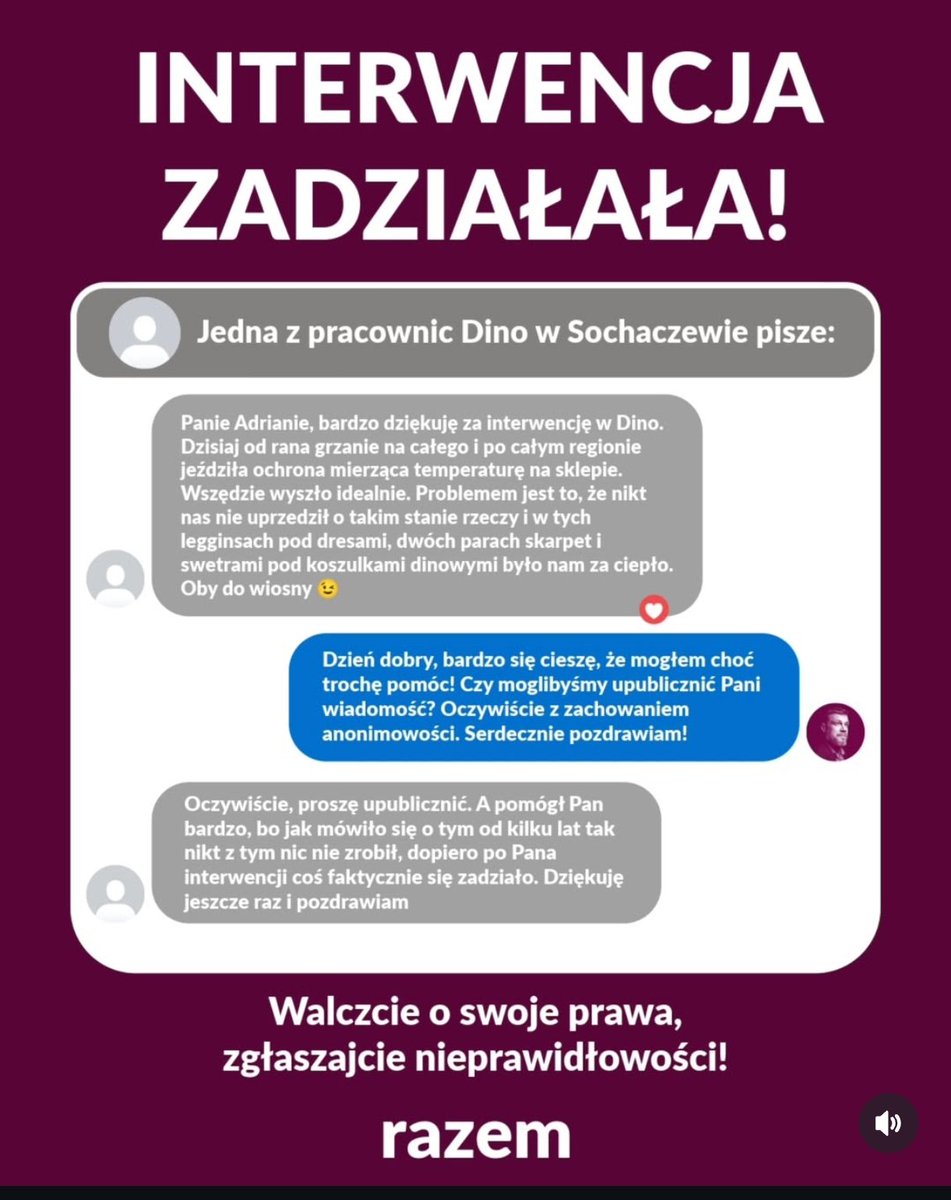 Gdy ogłaszamy jakieś działania, często czytamy, że to nic nie da i nic się nie zmieni. Rozumiem to zwątpienie, bo sam kiedyś myślałem w tych kategoriach. Ale warto walczyć. Słowa wdzięczności zawsze ważą więcej niż krytyka w komentarzach.