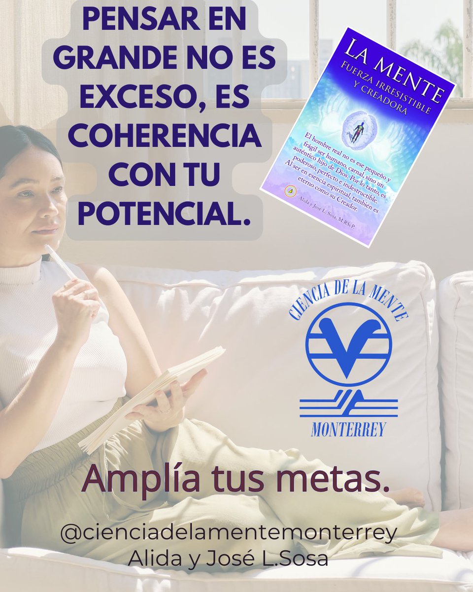 El Poder en Ti-Ciencia de la Mente MTY tweet media