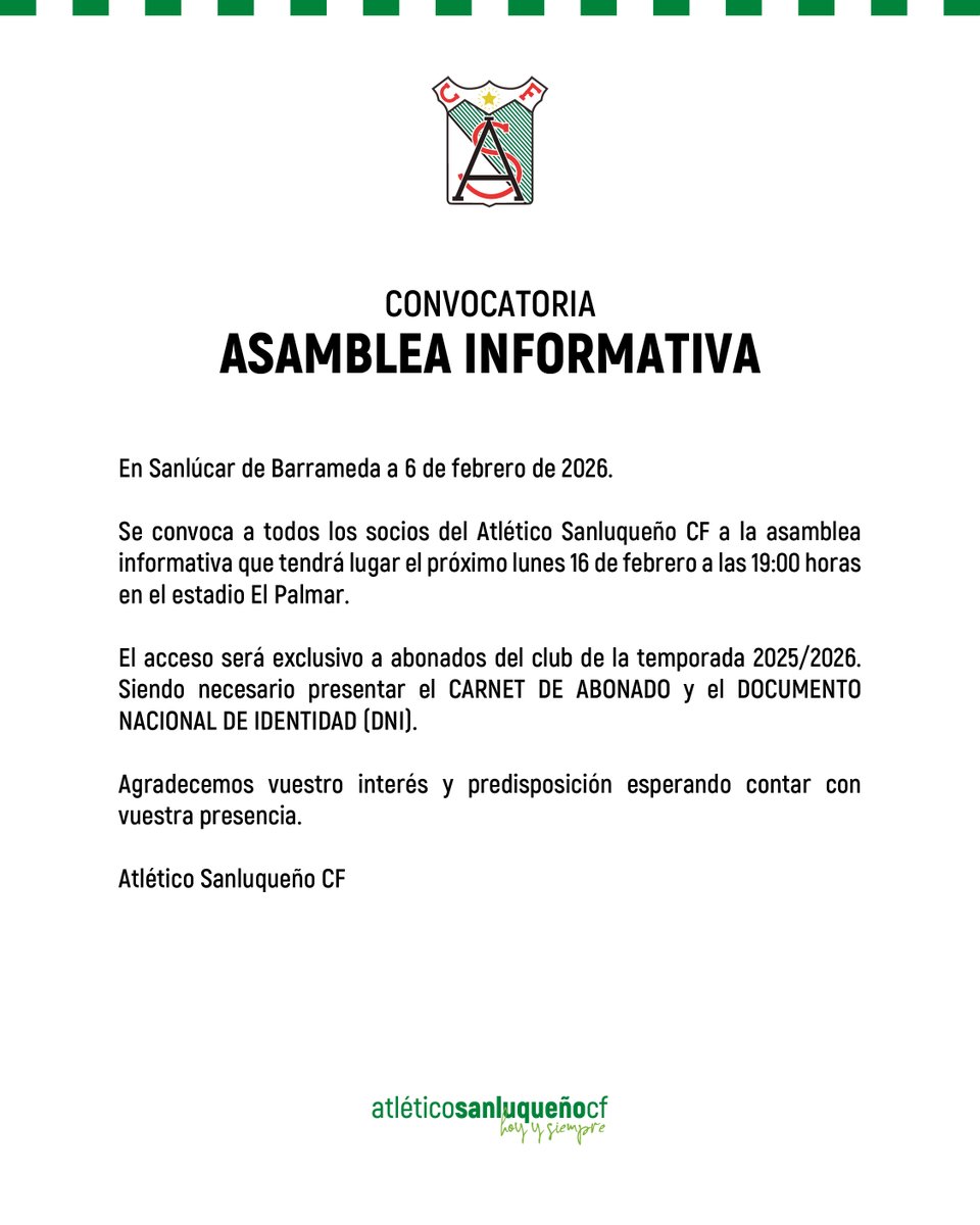 Atlético Sanluqueño tweet media