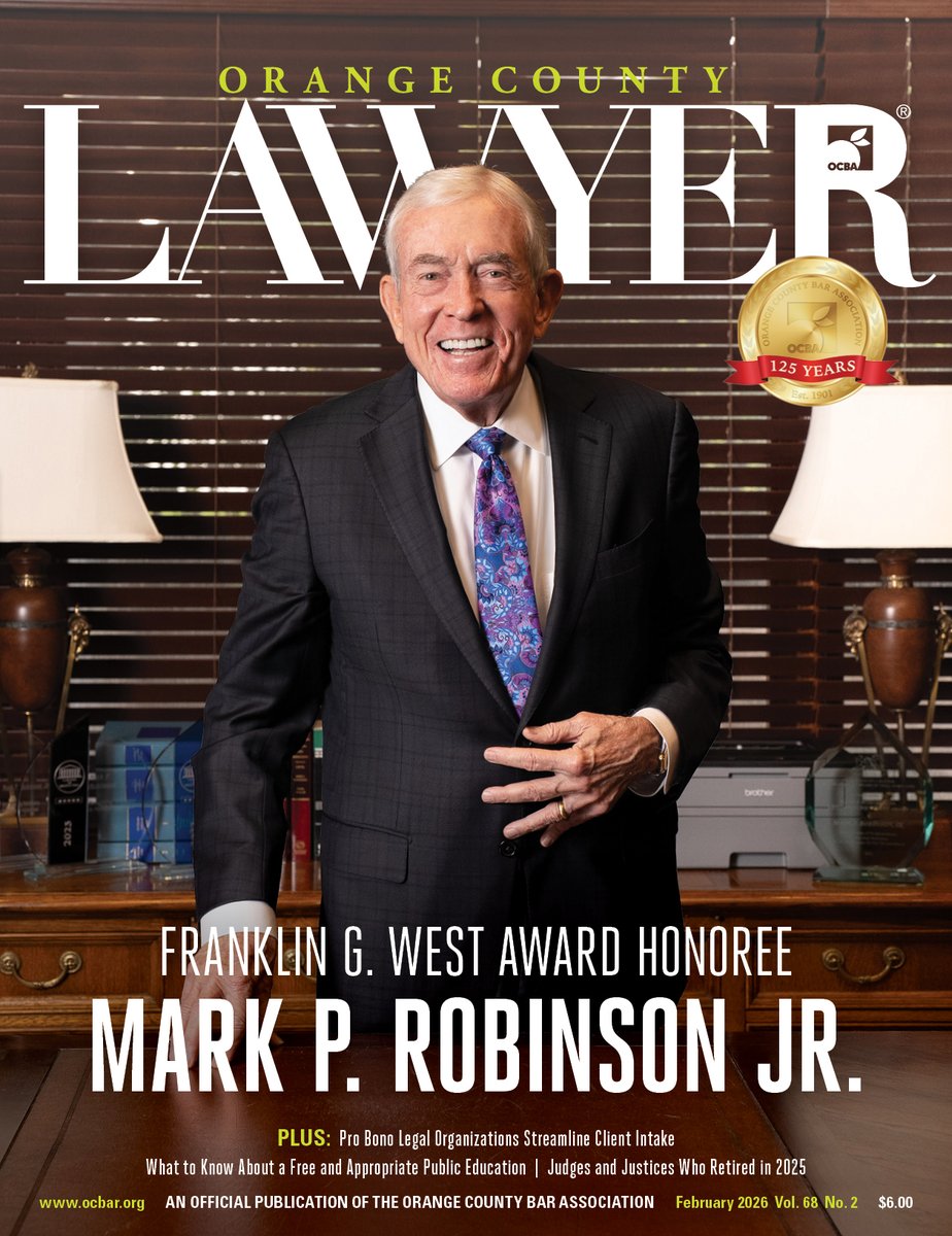Orange County Bar Association - California tweet media