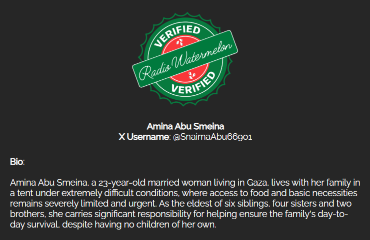 🚨Campaign manager needed🚨

Amina Abu Smeina's Family
#VerifiedByRadioWatermelon
If anyone can help by opening a campaign
It would be a tremendous help to this family