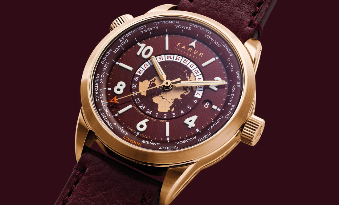 MrStateless's tweet image. 🌍⌚ Farer updates its World Timer collection with new dial colors, refined details, and a practical 24-hour world time display in a 39mm case.

👉 Full article on mrstateless.com

#Farer #WorldTimer #WatchNews #IndependentWatches #MrStateless