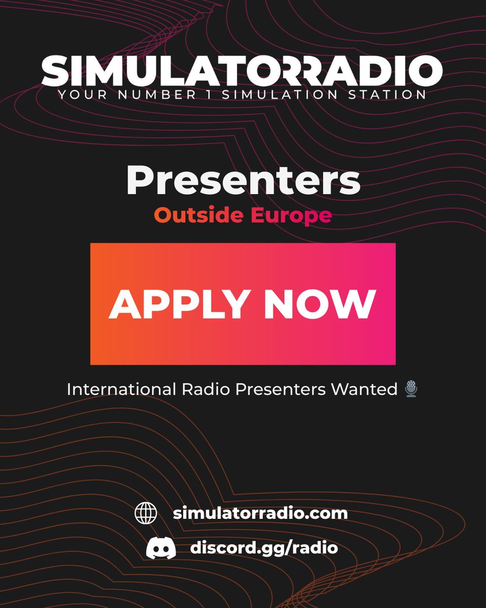 Simulator Radio tweet media