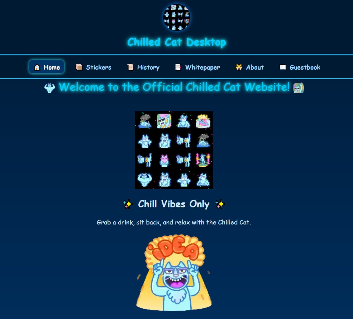 Chilled Cat tweet media