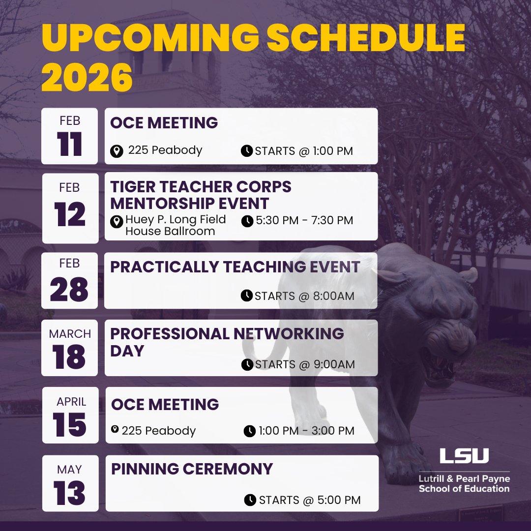 Lutrill & Pearl Payne School of Education tweet media