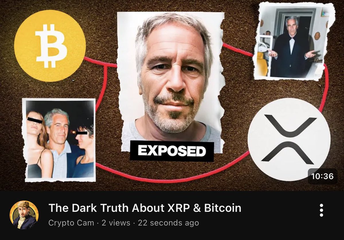 I’m Giving Away XRP to 5 WINNERS who Likes and Retweets👇🏼

With the release of the Epstein Files. People are moving in droves from Bitcoin to XRP. And the reason is pretty shocking🫣

Winners picked in 24 hours on the IG Story
youtu.be/3I85iOrvs_w?si…
