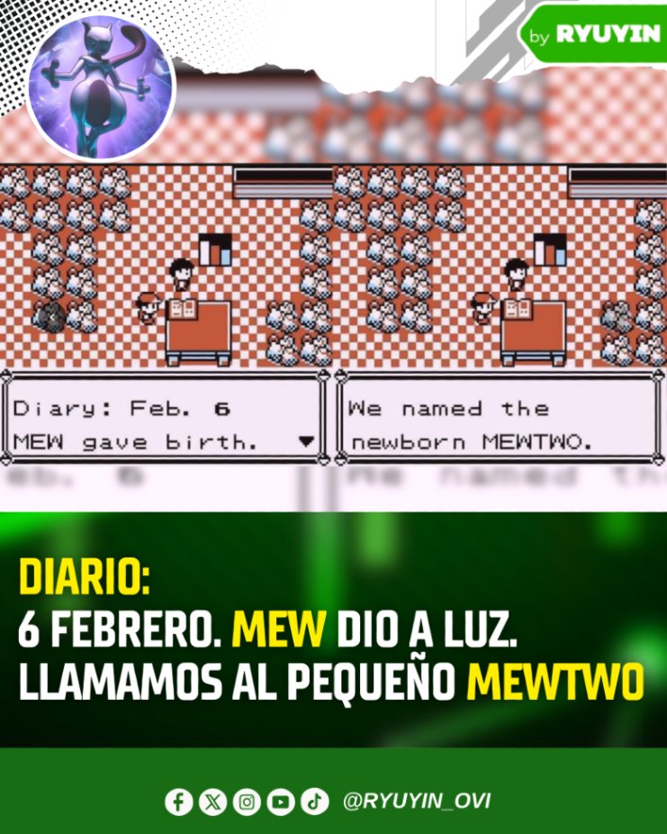 Ryuyin_Ovi's tweet image. 🎂Feliz Cumpleaños a mi Pokémon Favorito #MEWTWO !🔥