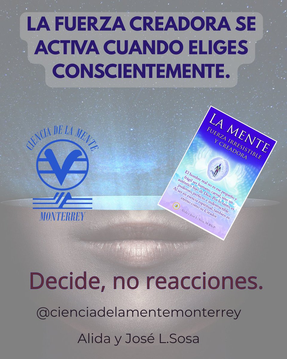 El Poder en Ti-Ciencia de la Mente MTY tweet media