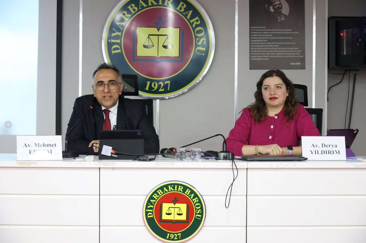 erdemeh's tweet photo. Mensubu olduğum Diyarbakır Barosu’nda 30.01.2026 tarihinde Kıymetli meslektaşımız Av.Derya Yıldırım ile beraber “Munzam Zarar” konusunu anlatmaya çalıştık. Eğitimi Organize eden Diyarbakır Barosuna  ve katılım sağlayan değerli meslektaşlarıma teşekkür ediyorum. https://t.co/Mi5CBmbXCP