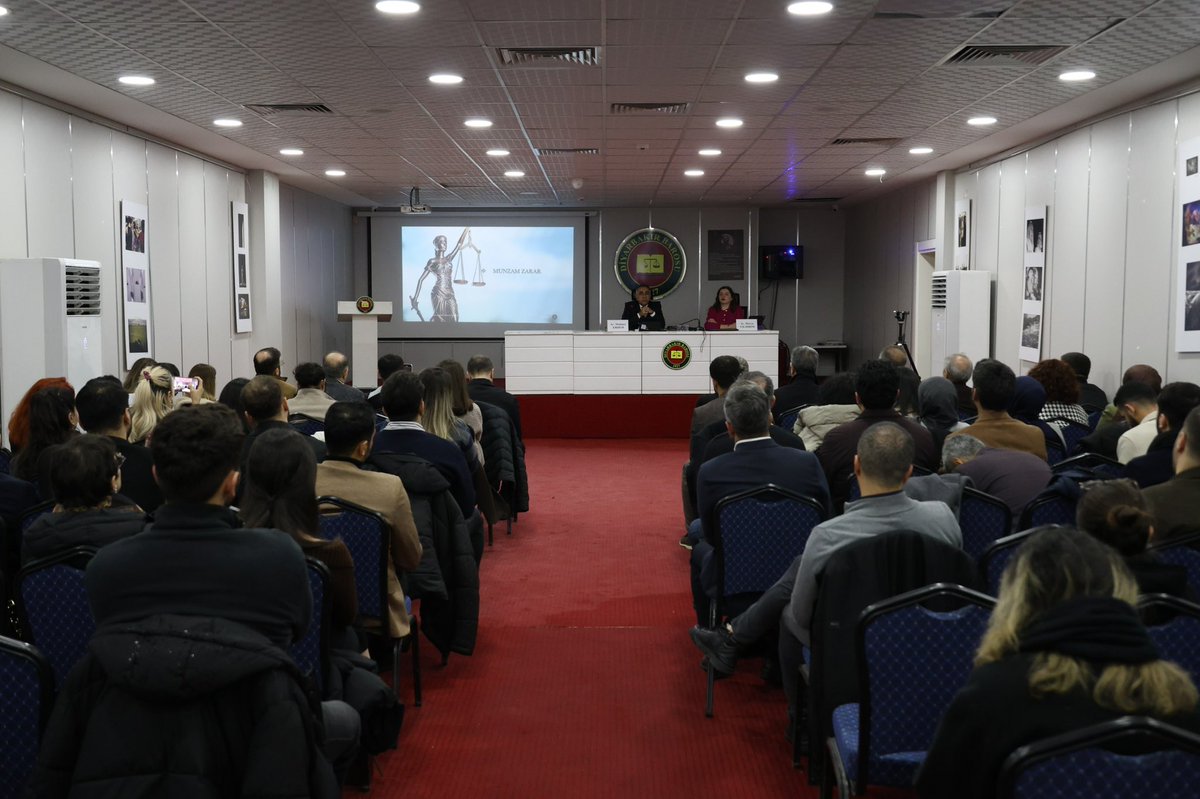 erdemeh's tweet photo. Mensubu olduğum Diyarbakır Barosu’nda 30.01.2026 tarihinde Kıymetli meslektaşımız Av.Derya Yıldırım ile beraber “Munzam Zarar” konusunu anlatmaya çalıştık. Eğitimi Organize eden Diyarbakır Barosuna  ve katılım sağlayan değerli meslektaşlarıma teşekkür ediyorum. https://t.co/Mi5CBmbXCP