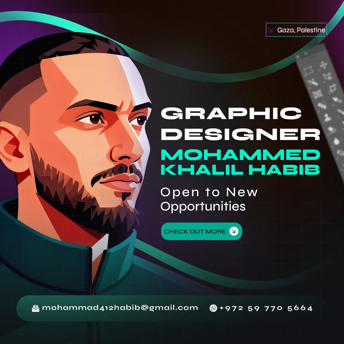 صديقي من غزة ذو خبرة ومجتهد جداً في مجال "Graphic design"يبحث عن فرصة عمل 

للمهتمين - هذا هو الملف الشخصي الخاص به وأرقام التواصل (drive.google.com/file/d/1a2Mfm7…)

اتمنى نشر التغريدة على نطاق واسع لتصل للمهتمين.