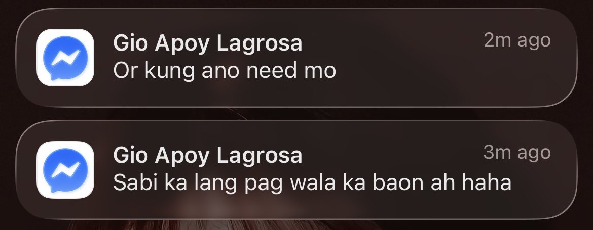 _cymjm_'s tweet photo. nakita niya ata yung naka share na memories sakin kasi nag react siya tapos nag-chat. di ko man ma-express kung gaano ako ka-thankful sa mga ginagawa mo para sakin pero someday makakabawi ako sa’yo kahit na wala ka namang ineexpect sakin na kapalit ng mga binibigay mo 🙁 https://t.co/ZPeZsr3y5f