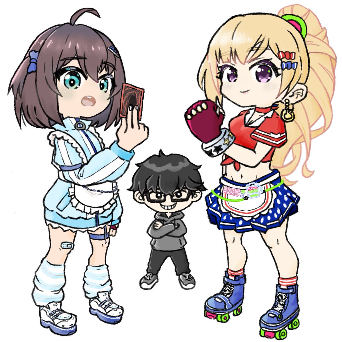 #アロ絵 #祭絵 #シー絵ーチャー
デュエルを楽しんでほしい☺️