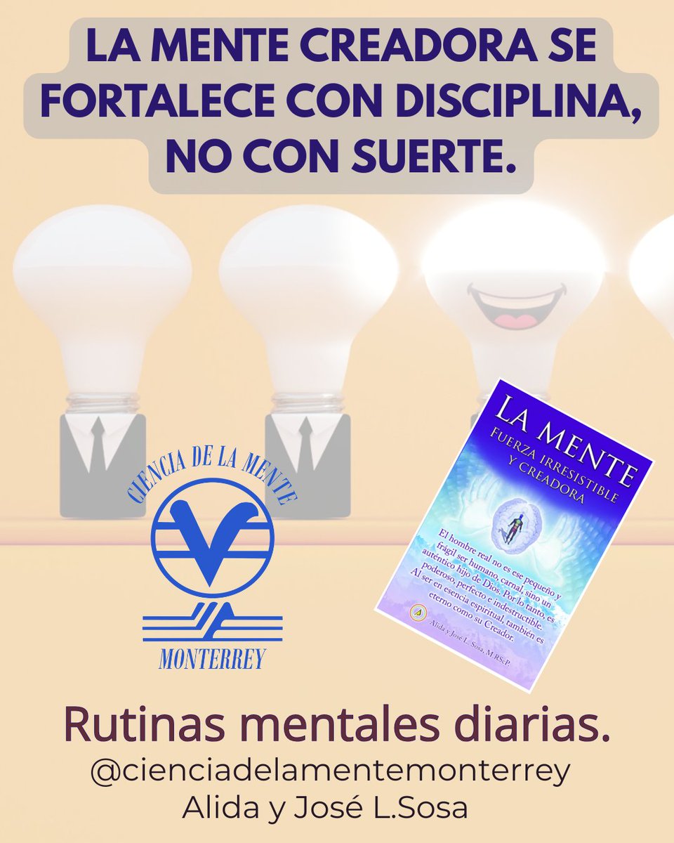 El Poder en Ti-Ciencia de la Mente MTY tweet media