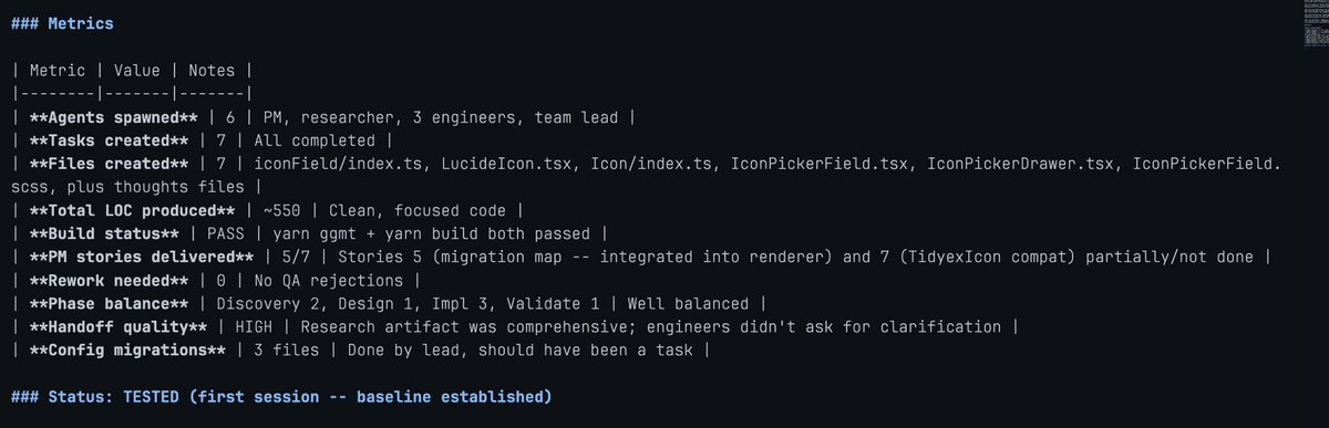 Mc_Dami's tweet photo. I’ve been tinkering with #ClaudeCode and @claudeai for a minute now. Been trying to work out agentic workflows using Claude and subagents, but Claude team agent 😳😳 Gat damn, this is fucking mind-blowing. After 2 hrs of converting my workflow, here’s my workflow architecture https://t.co/f6PKpdgThc