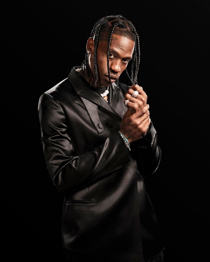 Kurrco's tweet image. Travis Scott has a 25% chance of making an appearance during the Super Bowl Halftime Show, according to @FanaticsMarkets 👀 

#FanaticsMarketsPartner