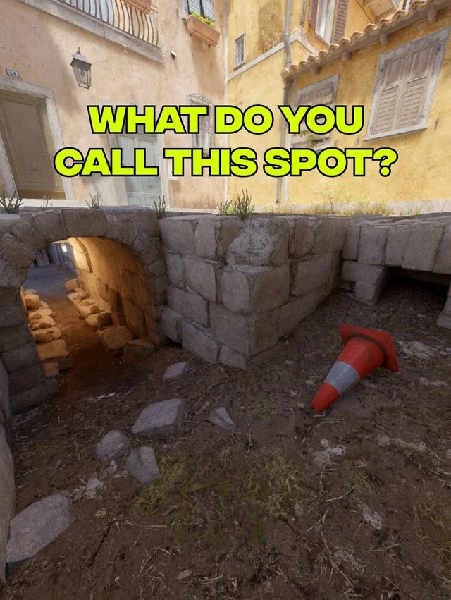 NickyBeansCS's tweet photo. What do you guys call this spot on inferno? https://t.co/fHAHDE8cHK