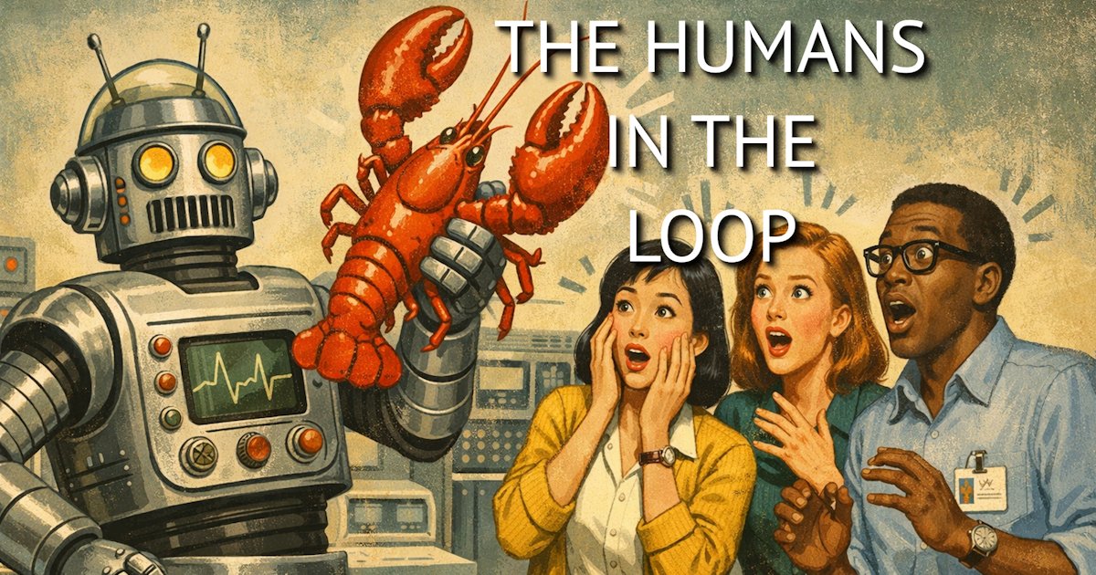 thehumansinloop's tweet photo. This week's #AI news for busy #devs covers:

- The #Moltbot (#Clawdbot) and #Moltbook saga
- @mitchellh on #AIAdoption
- The #LLM #agent cost curve
- @OpenAI retiring #GPT4 

https://t.co/cdkPKLyEBw https://t.co/5jxpVgFWqu