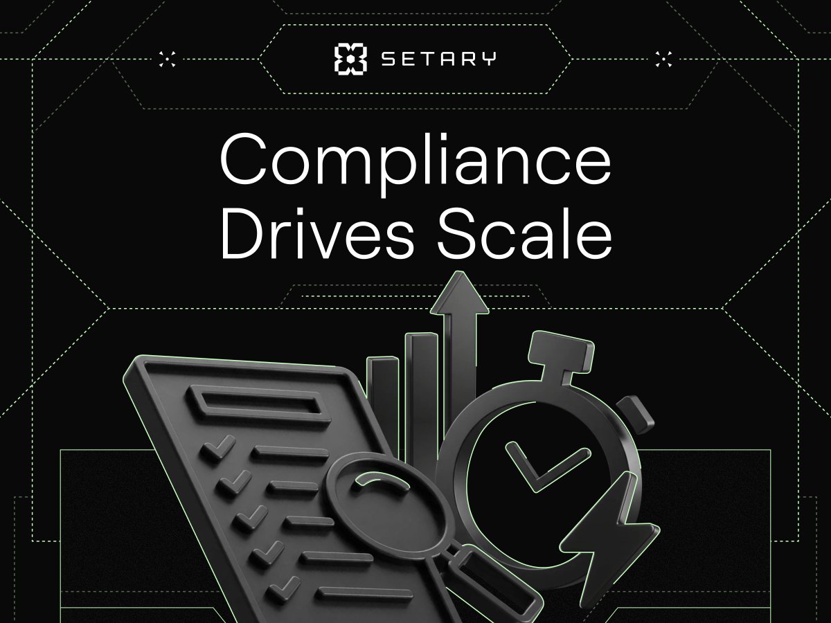 Speed alone does not scale tokenization. Compliance does. Different jurisdictions treat commodities, securities, and ownership rights differently. Without automated compliance, tokenized assets remain siloed and risky.

That’s why Setary’s AI agents continuously validate KYC,