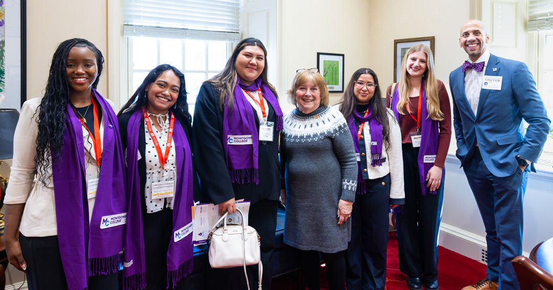 Montgomery College tweet media