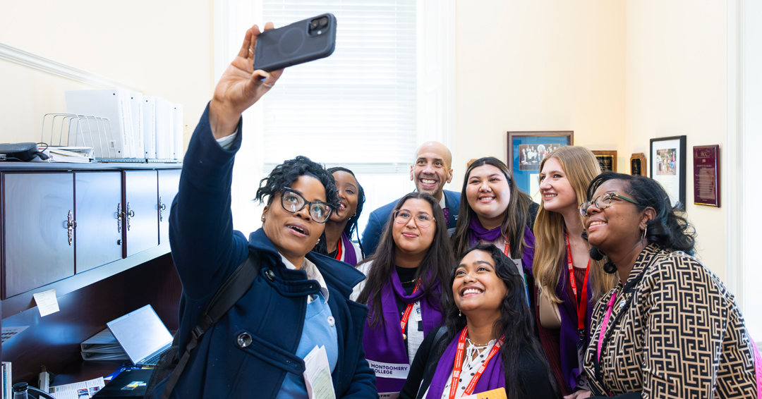 Montgomery College tweet media