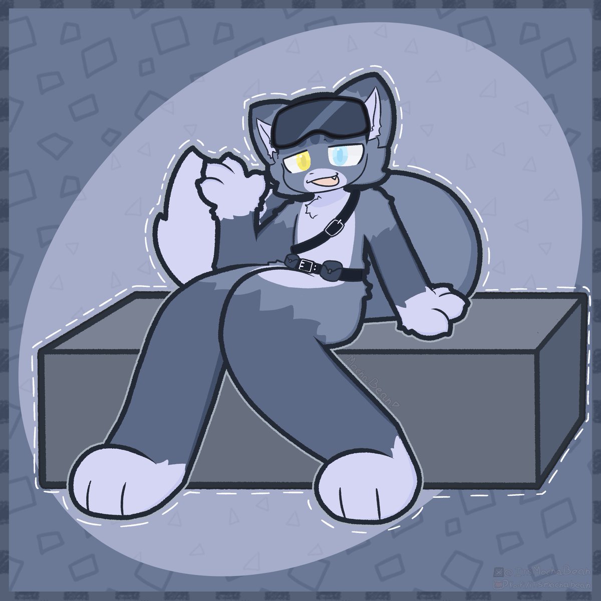 he's just chilling :3

Day 5 (not really cuz a week has passed) of the raffle!
I love the oc a lot!!1! >w<

(Winner: <a href="/DECimotA/">DECimotA</a> 🎉)