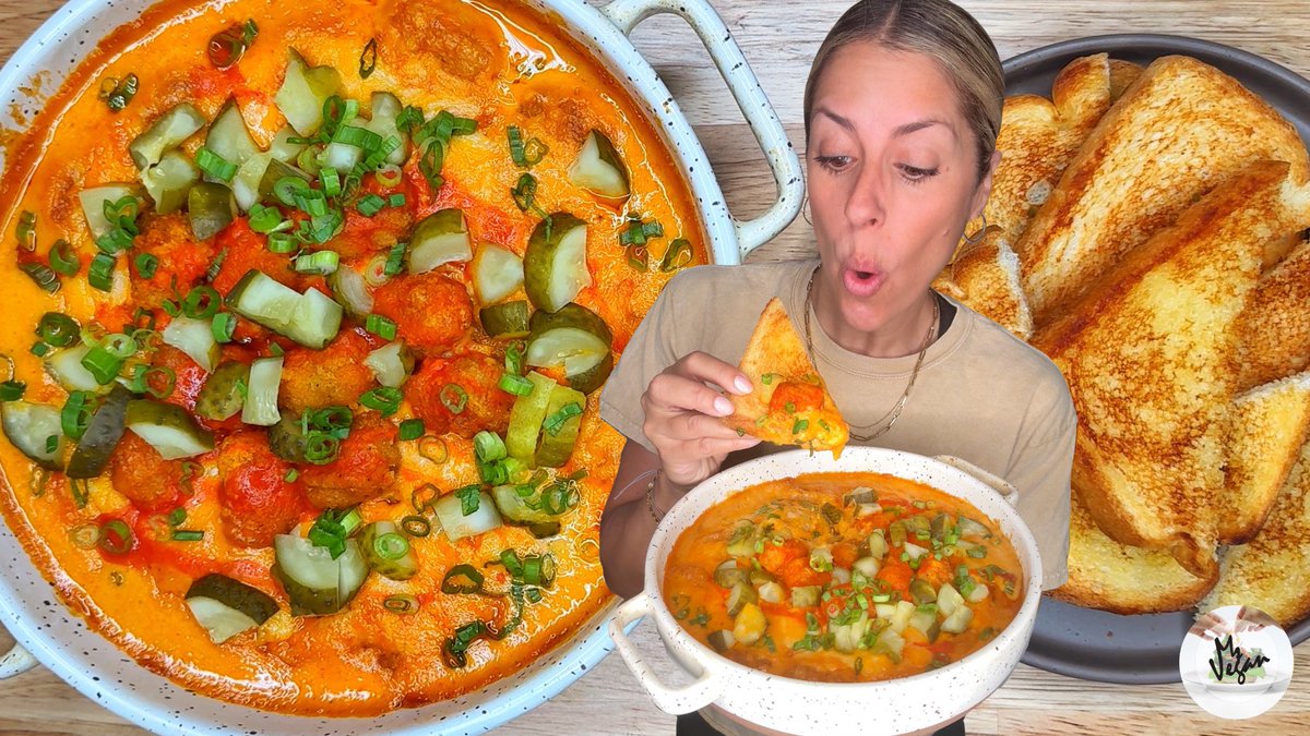 Ms_Vegan's tweet photo. The Best Nashville Hot Chicken Dip You’ll Ever Make https://t.co/HxQyDQZKv9 via @YouTube @BeyondMeat https://t.co/sYlpcNLEpP