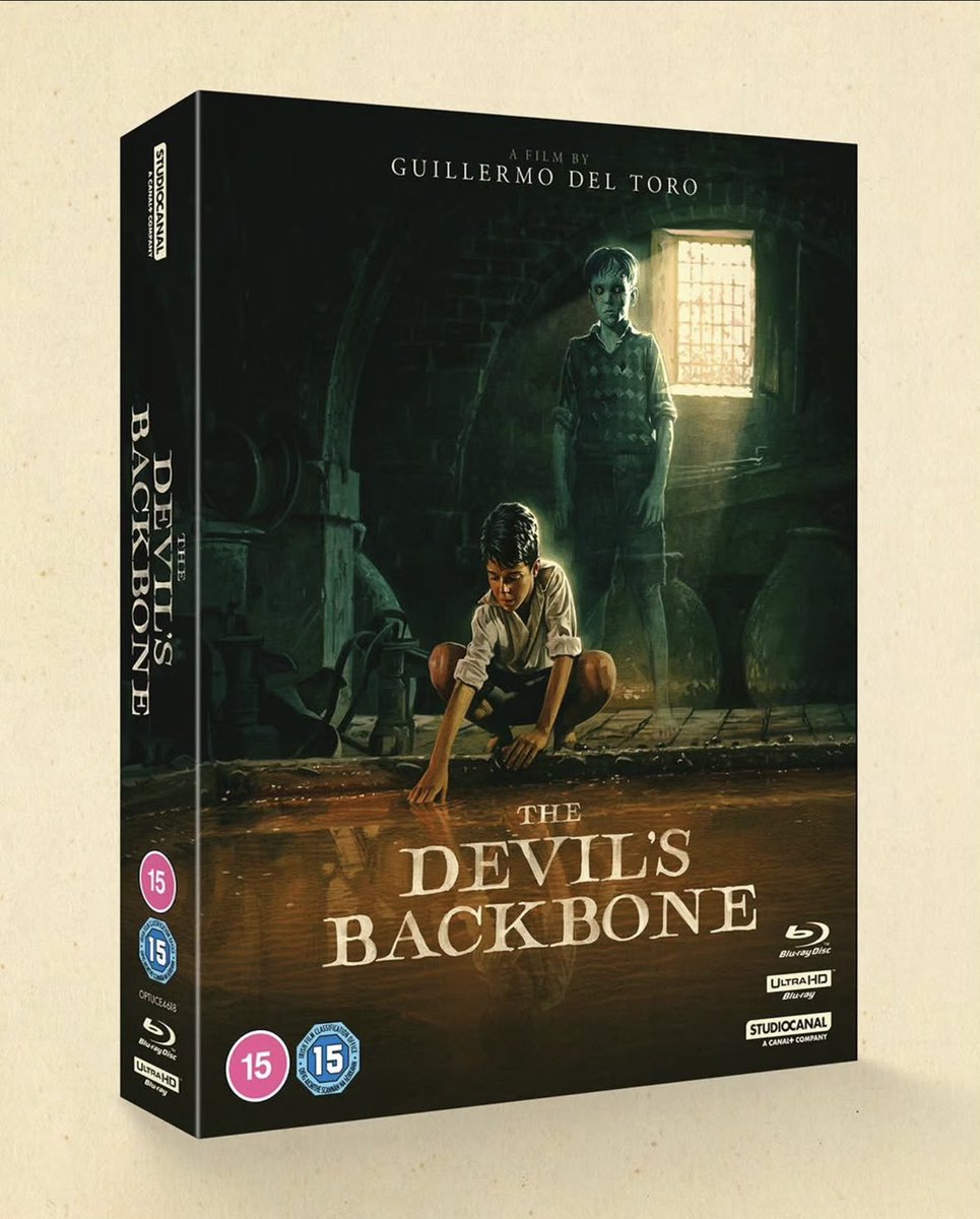 gdeo's tweet photo. This April @StudiocanalUK releases an all new 4K Collector’s Edition of @RealGDT ‘s THE DEVIL’S BACKBONE with artwork by @krishnashenoi  #GuillermodelToro #TheDevilsBackbone #KrishnaShenoi https://t.co/T73YX8LyNK