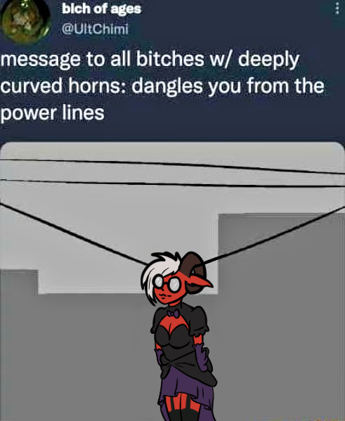 i drew this when the meme was hot
<a href="/TieflingMelissa/">ON POST-SUBATHON BREAK 🧪✨ Melissa Belladonna</a> is pretty cool, will be doodling more