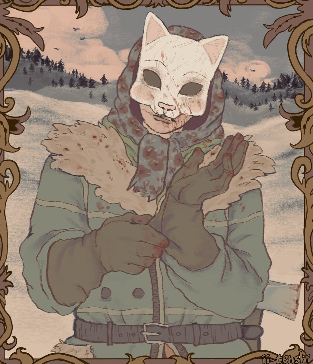 jjwijjch's tweet image. Come closer, kitty won't bite.
#dbdfanart #dbd #DeadbyDaylight #Huntress