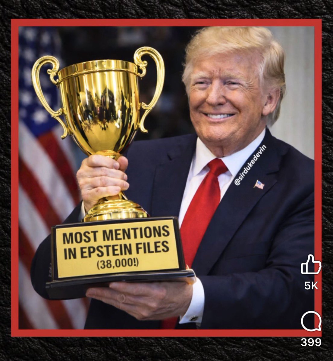 jriekemann's tweet image. Trump fans like to post #TrumpWon in their profiles. Well, he’s certainly a winner here!