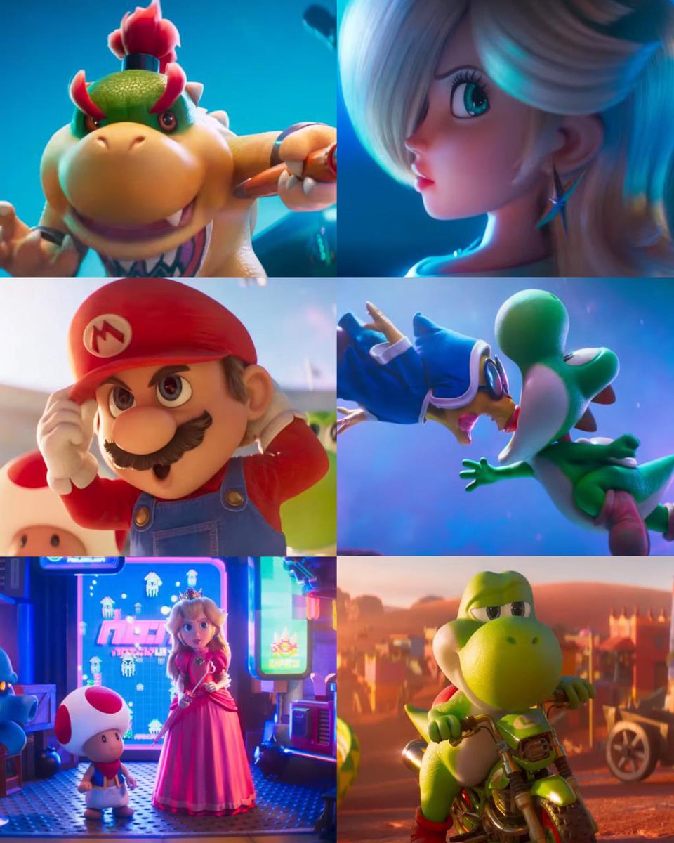 ¡FALTA POCO! 🤩 Tenemos nuevas imágenes de Super Mario Galaxy que revelan más detalles de Rosalina y Yoshi, dándonos un mejor vistazo a lo que veremos en la película.