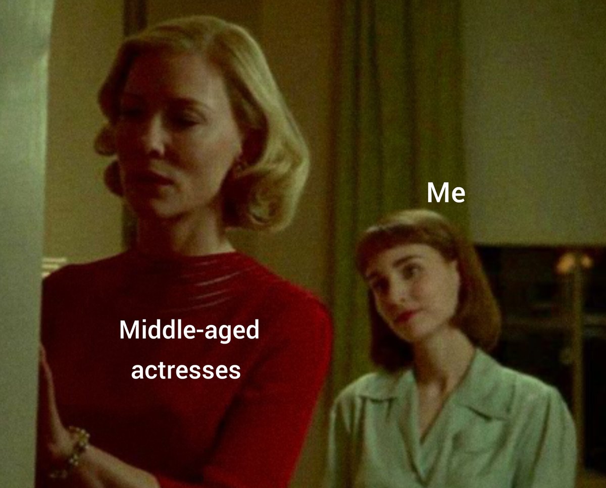 Sapphics and their fav middle-aged actress against the world