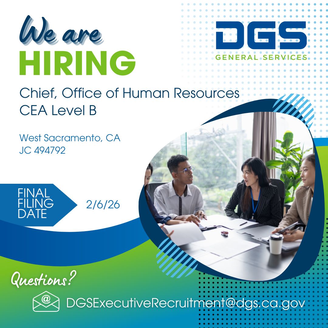 California DGS tweet media