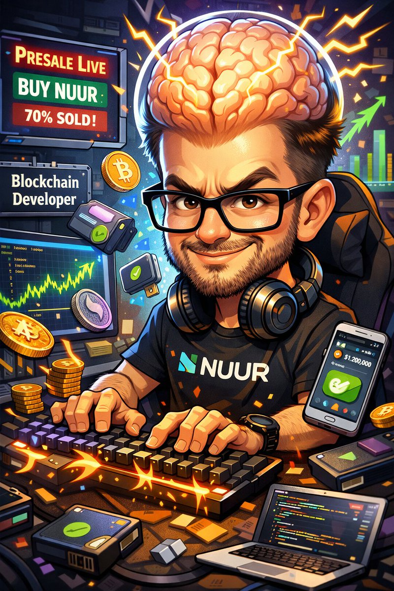 NuurCoin's tweet photo. Go to chatgpt and tell it to Create a caricature of me and my job based on everything you know about me and share down below. I'll start with mine https://t.co/MvkJkrSg7d